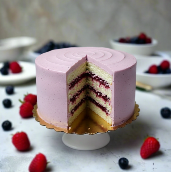 Berries & Cream Cake