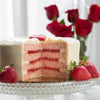 Strawberry and White Chocolate Cake