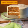 Daisy's Vegan Gluten Free Carrot Cake