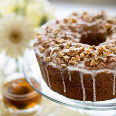 Banana Walnut Poundcake - January Cake of the Month